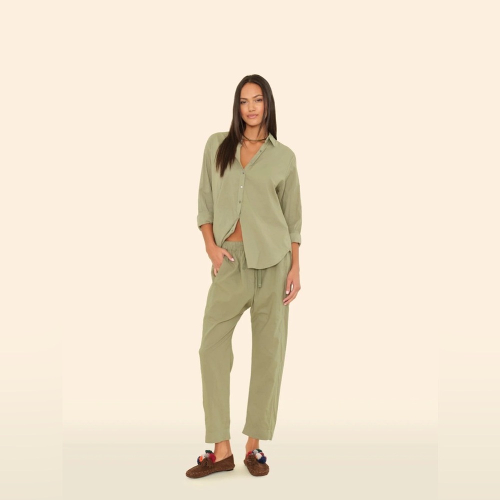 Xirena Dark Seagrass Draper Pant - M